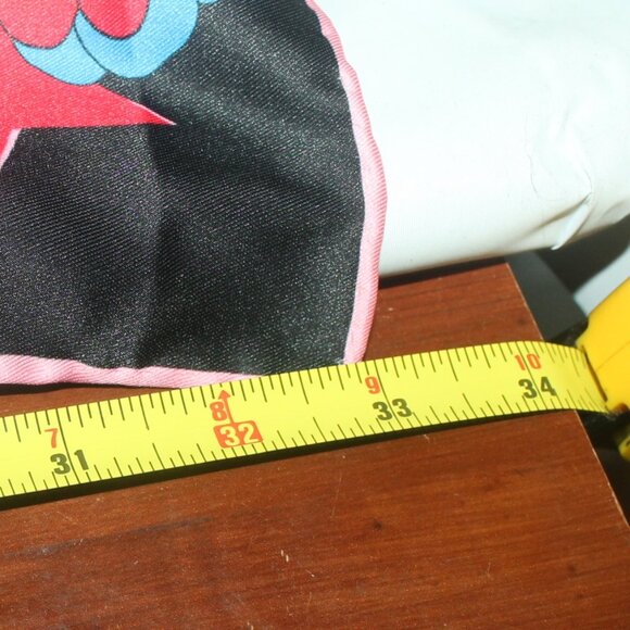 New w Tag $550 CHANEL Hand Rolled Silk Logo Scarf Beautiful! - Picture 8 of 8